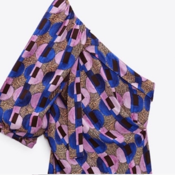 ZARA LIMITED EDITIONASYMMETRIC DRESS - Picture 8 of 12